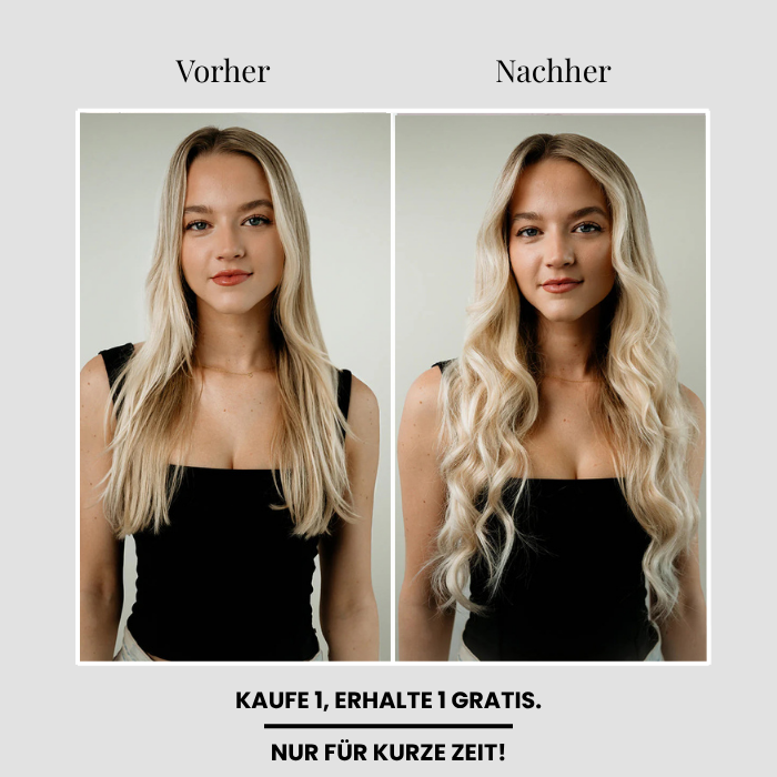 Steinsee Haar Extensions – Volumen in 30 Sekunden