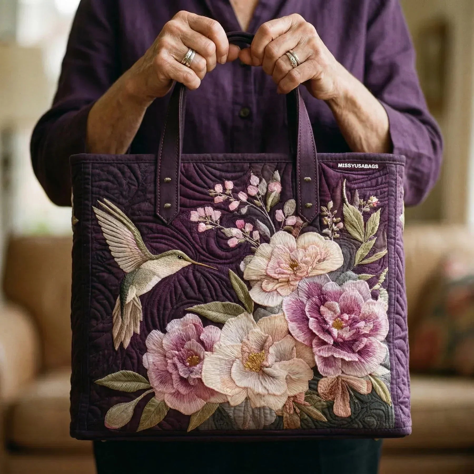 Savannah | Handtasche im lässigen, handgefertigten Design