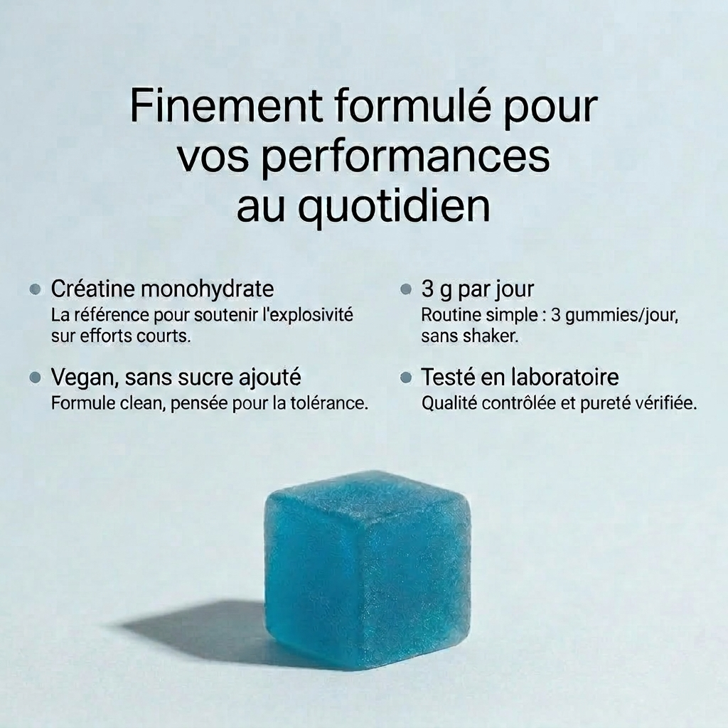 CréaForce™ | Gummies de Créatine 5000 mg