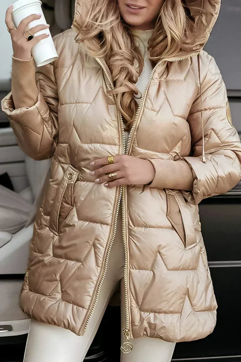Sorella | Elegante Winterjacke mit Kapuze