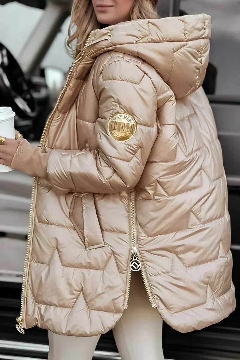 Sorella | Elegante Winterjacke mit Kapuze