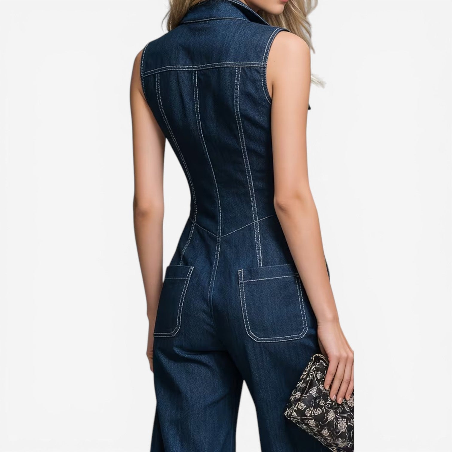Sharon™ Denim Ganzkörperanzug