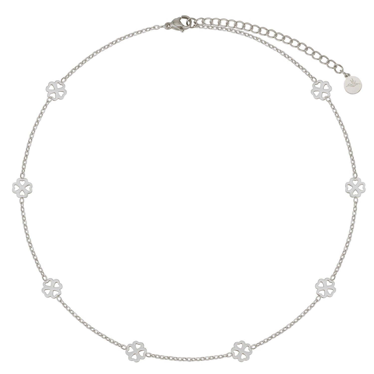 BonnyBliss Kette Kleeblatt Silber