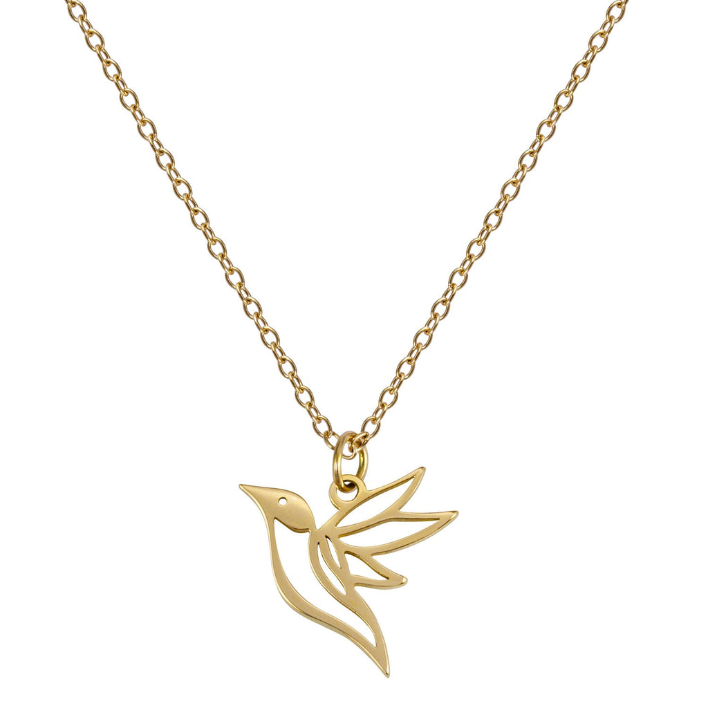 BonnyColibri Kette Kolibri Gold