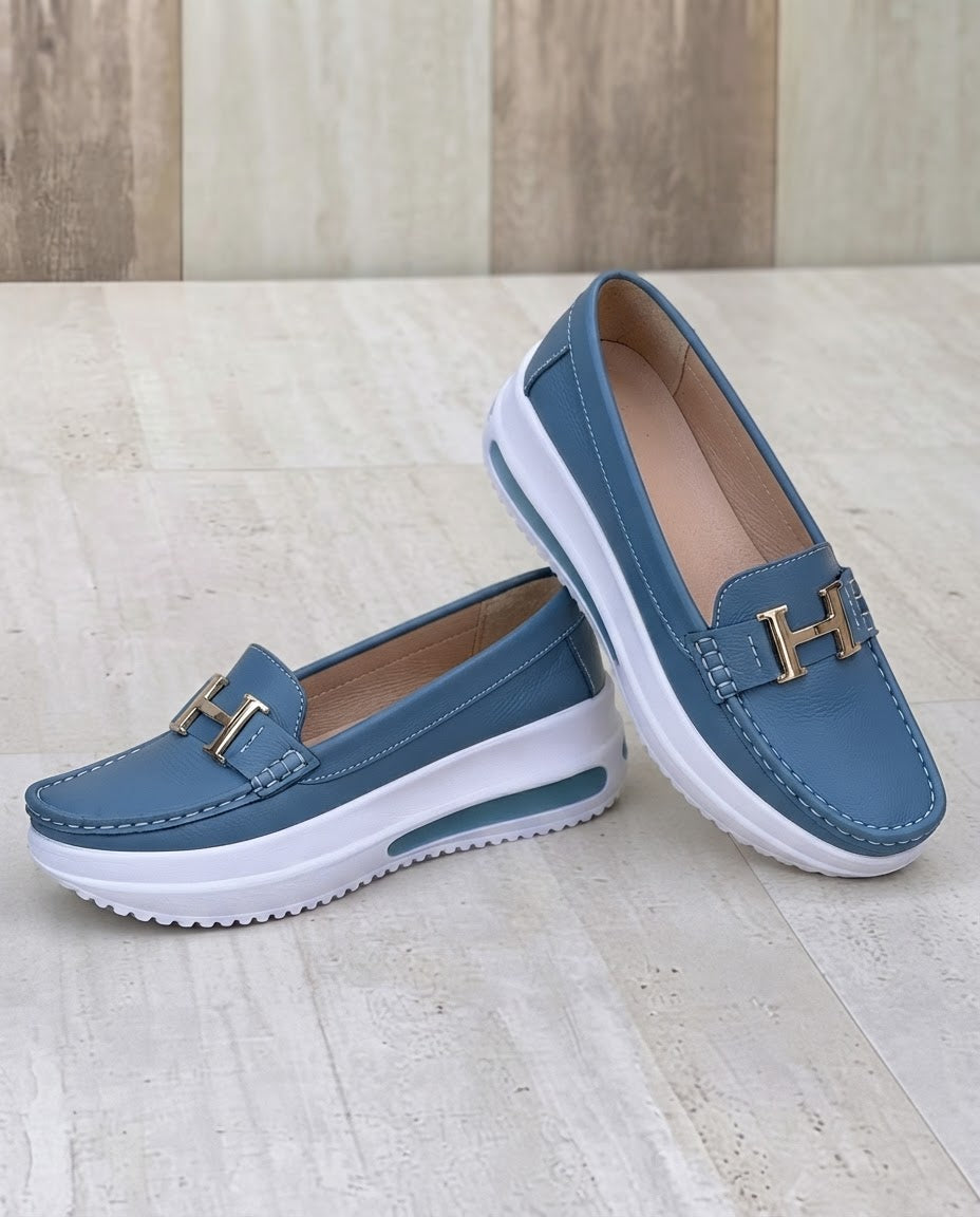 Lunette™ - Elegante Halbschuhe mit Plateau
