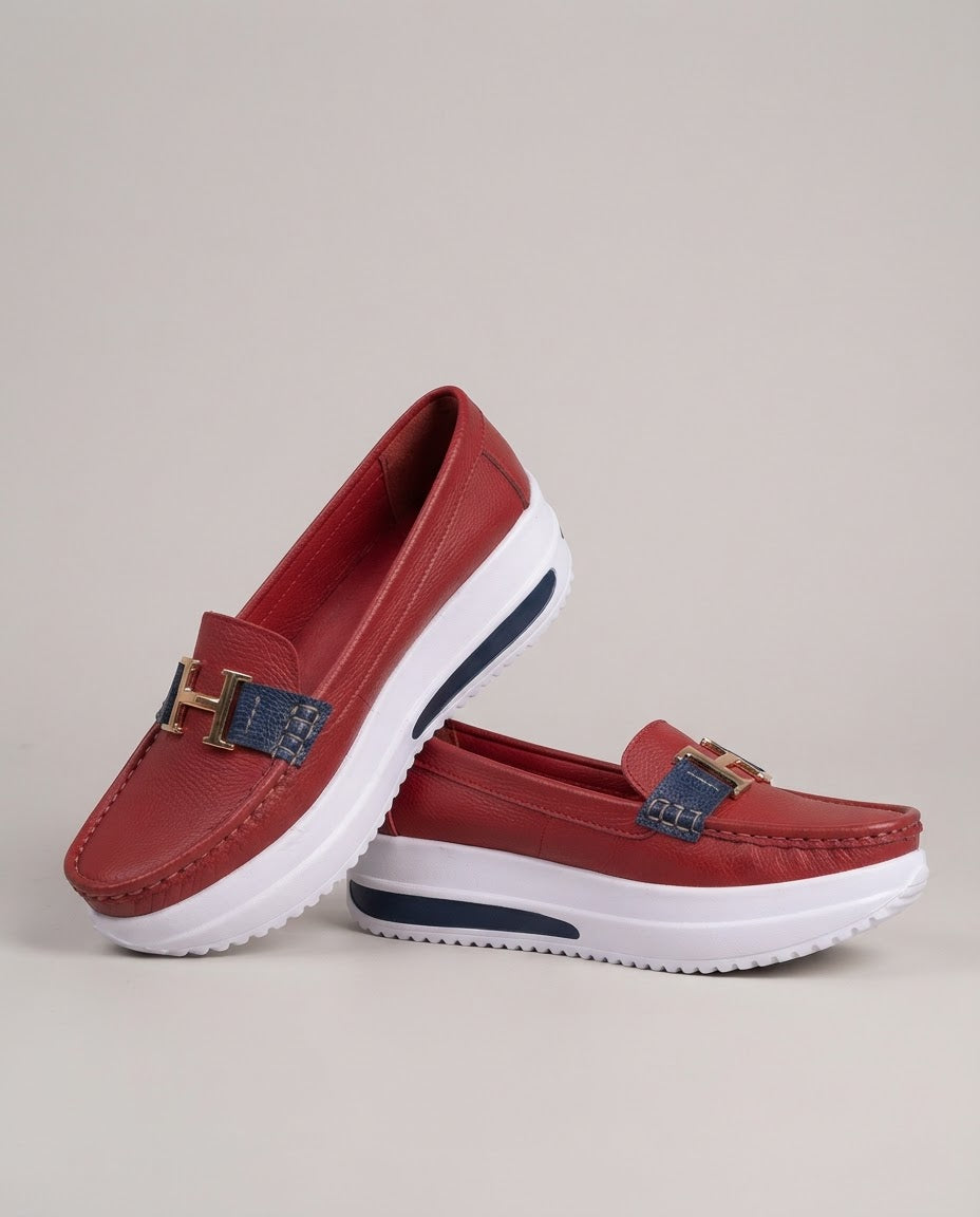 Lunette™ - Elegante Halbschuhe mit Plateau