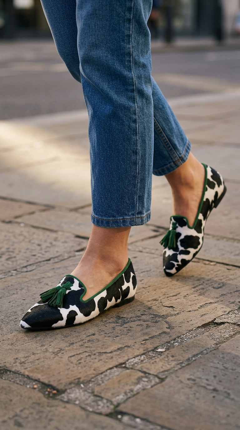 Ginevra™ - Elegante Halbschuhe mit bunten Quasten