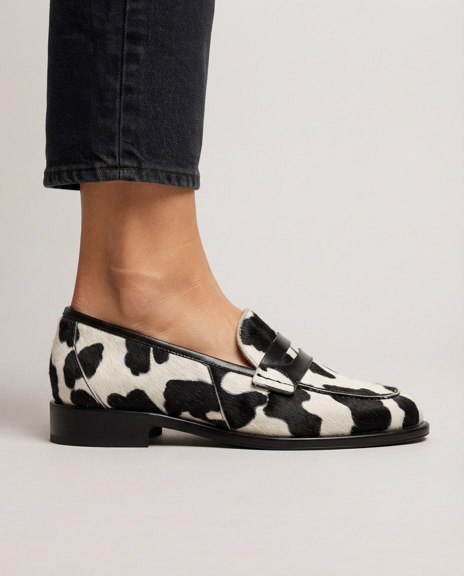 Liviare™ - Exklusive Halbschuhe mit Penny-Barrette