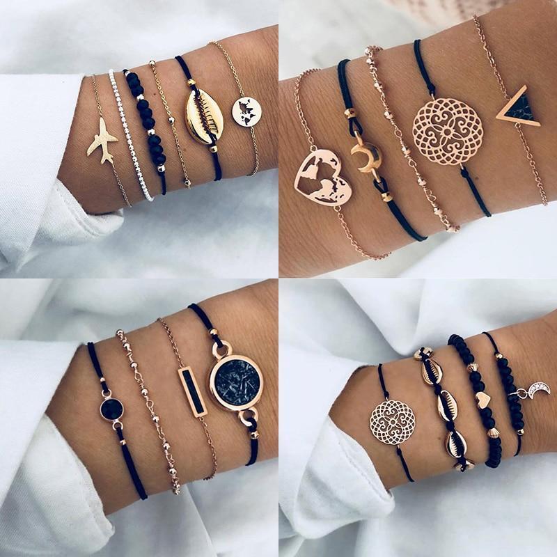Exklusives 5-teiliges Armband-Set