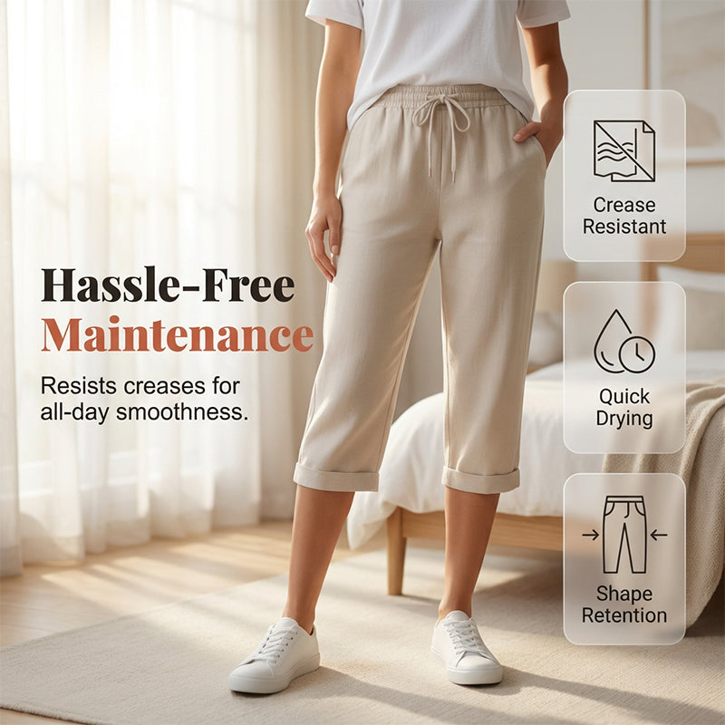 Lina – Luftige Komfort-Caprihose