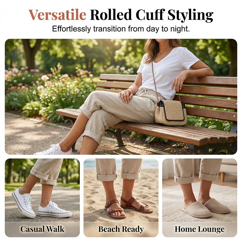 Lina – Luftige Komfort-Caprihose