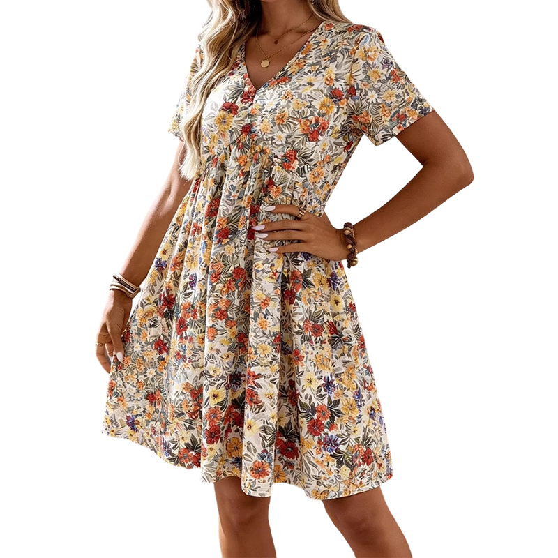 Mireya™ | Luftiges Denimkleid