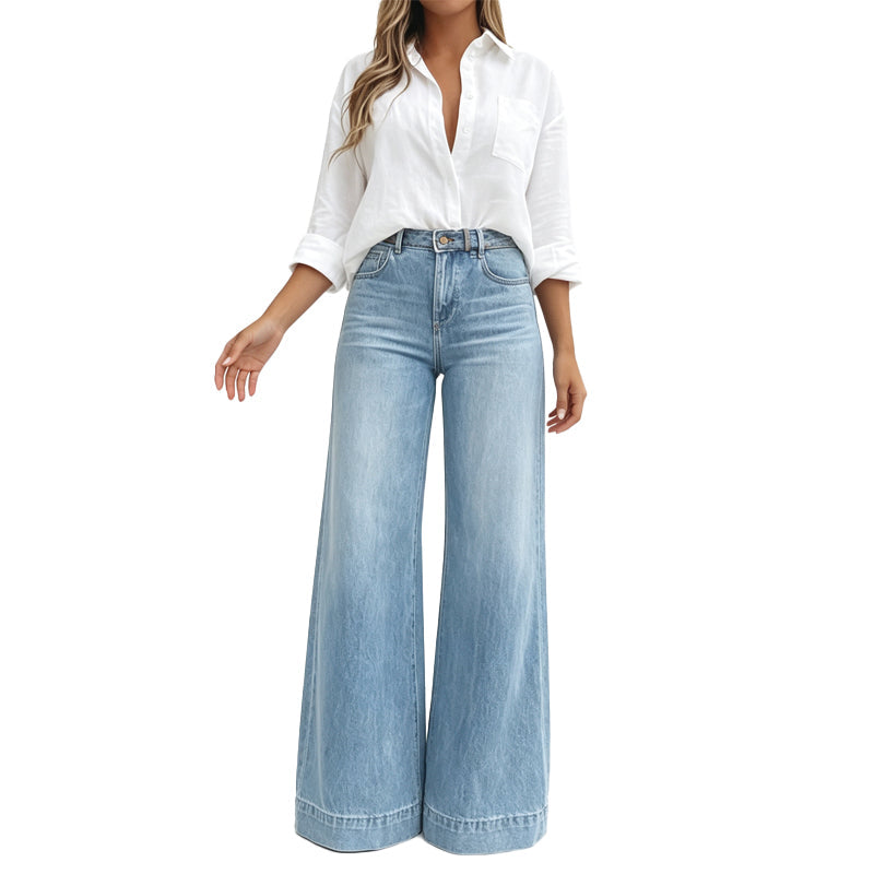 Velmira™ – Wide Leg Jeans