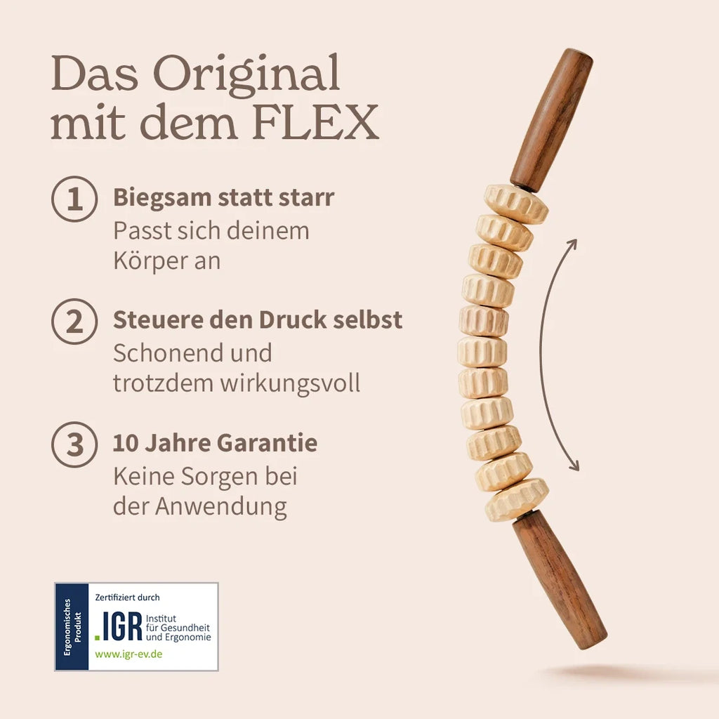 Löse Verspannungen in wenigen Minuten – ganz bequem im Sitzen.