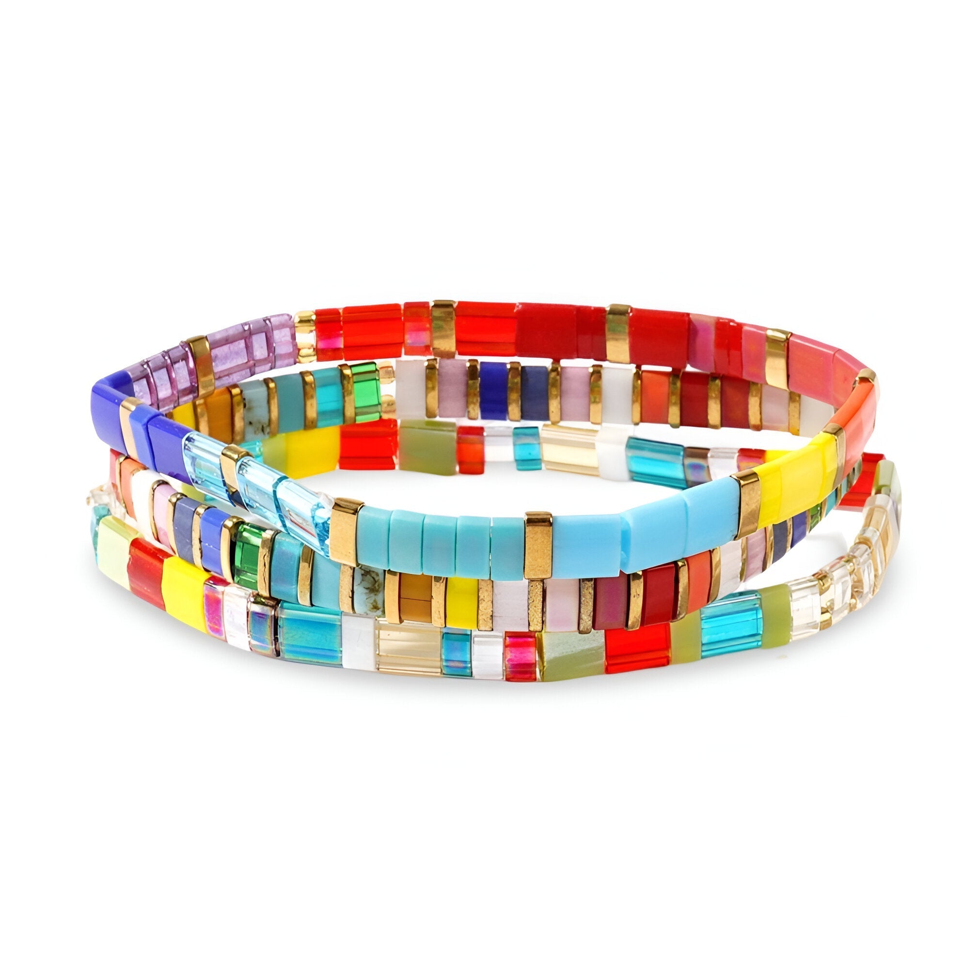 RegenbogenGlanz™ Perlenarmband