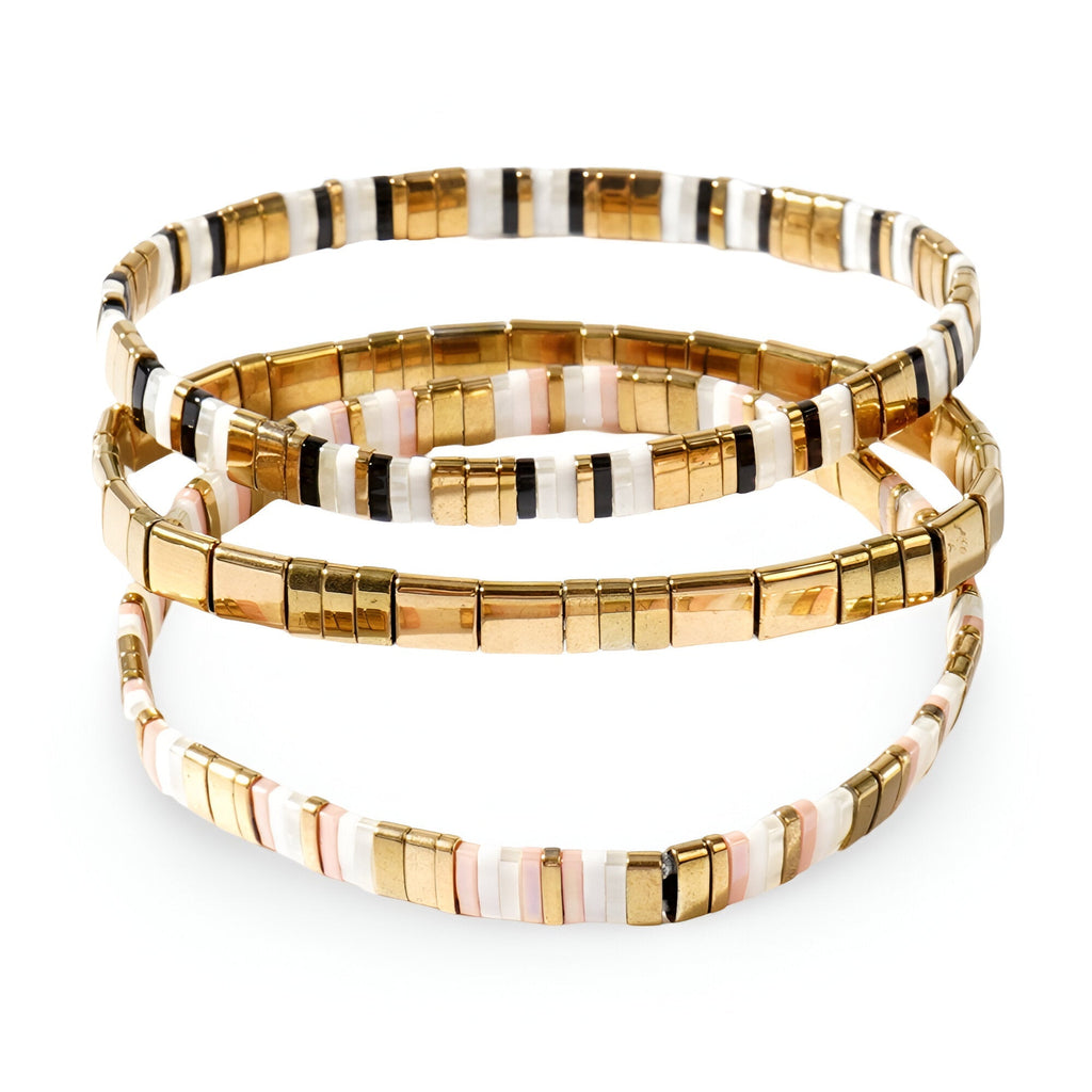 GoldMuse™ Stack-Armbänder