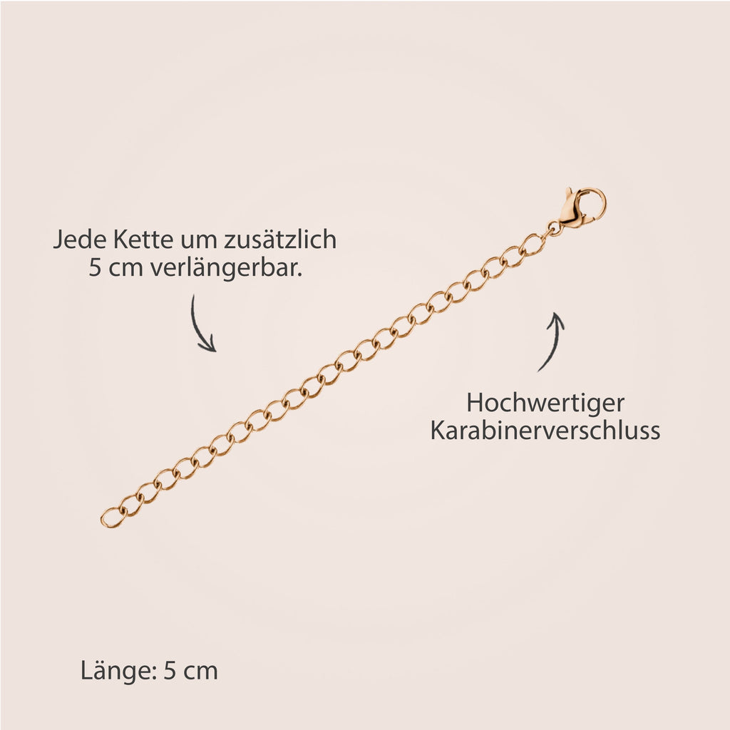 BonnyExtension Verlängerungskette Roségold