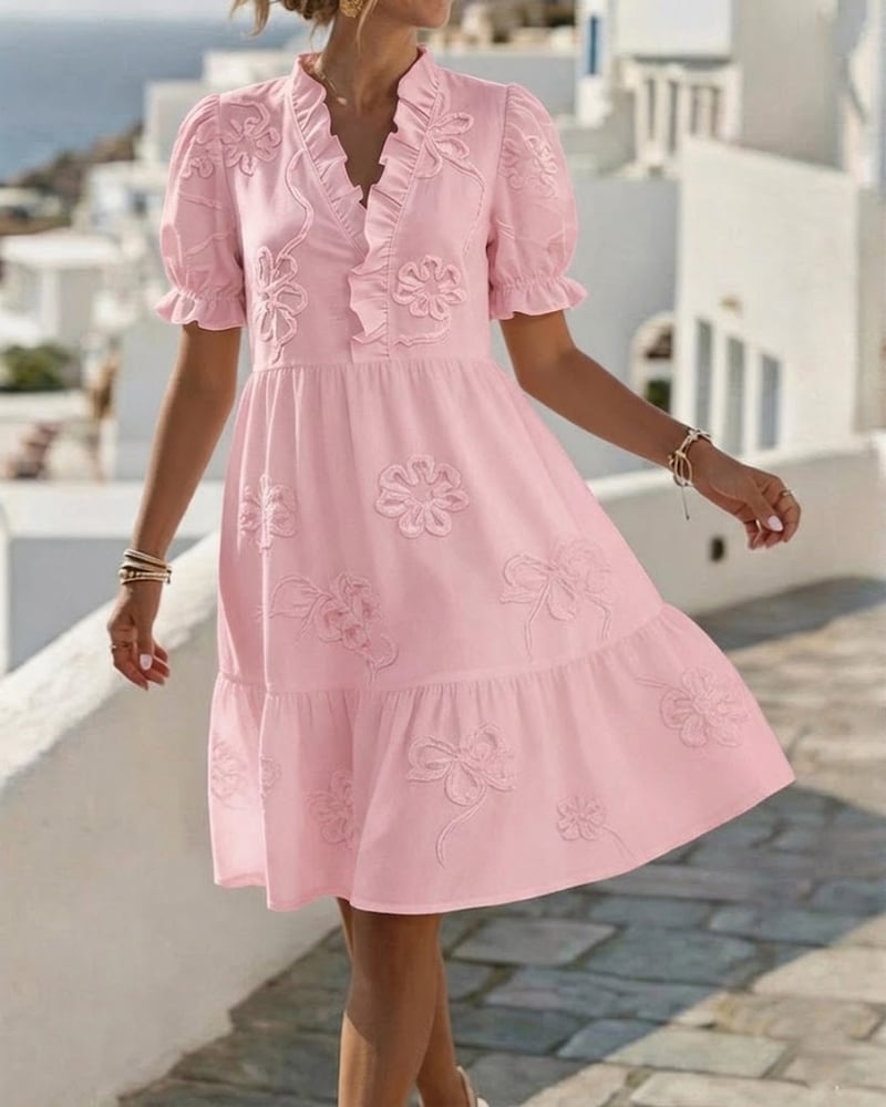 Emilia™ | Elegantes Blumenkleid